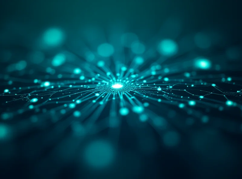 Abstract circuit board representing technology companies